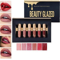 Kit Batom Matte Beauty Glazed | Longa Duração | À Prova D 'Água, make, maquiagem, mulher, atitude feminina, toda mulher precisa, maquiagem feminina, beleza da mulher, glamour