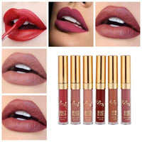 Kit Batom Matte Beauty Glazed | Longa Duração | À Prova D 'Água, make, maquiagem, mulher, atitude feminina, toda mulher precisa, maquiagem feminina, beleza da mulher, glamour